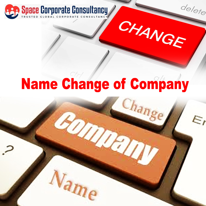 NAME CHANGE OF COMPANY